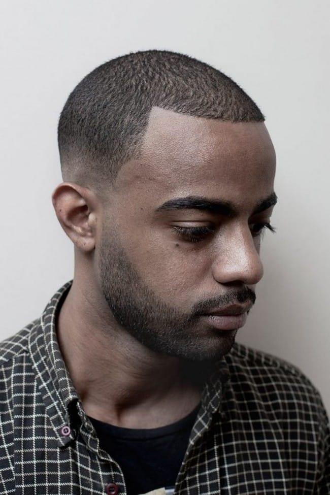 dark caesar haircut